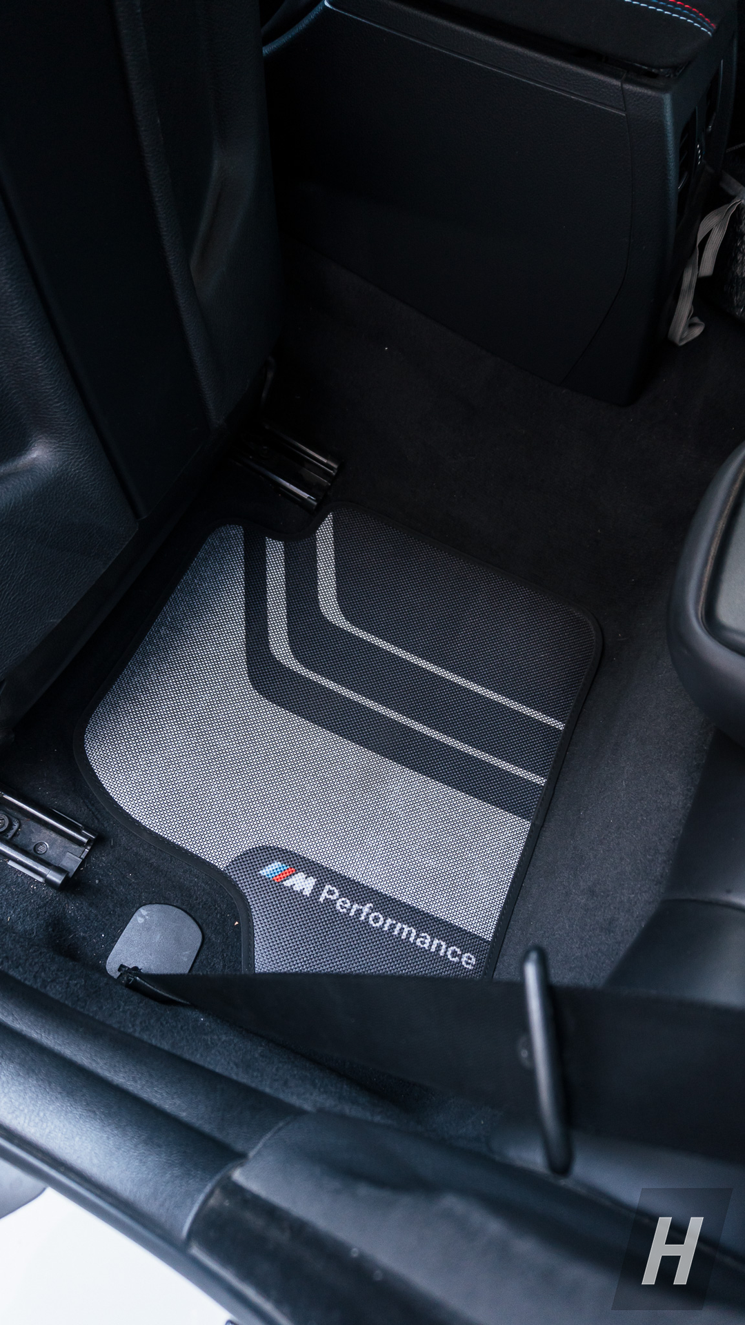 OEM BMW M Performance Floor Mats Rear Set - F30 3-Series | F80 M3