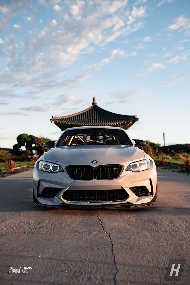 HM V1 Carbon Fiber Front Lip - F87 M2C