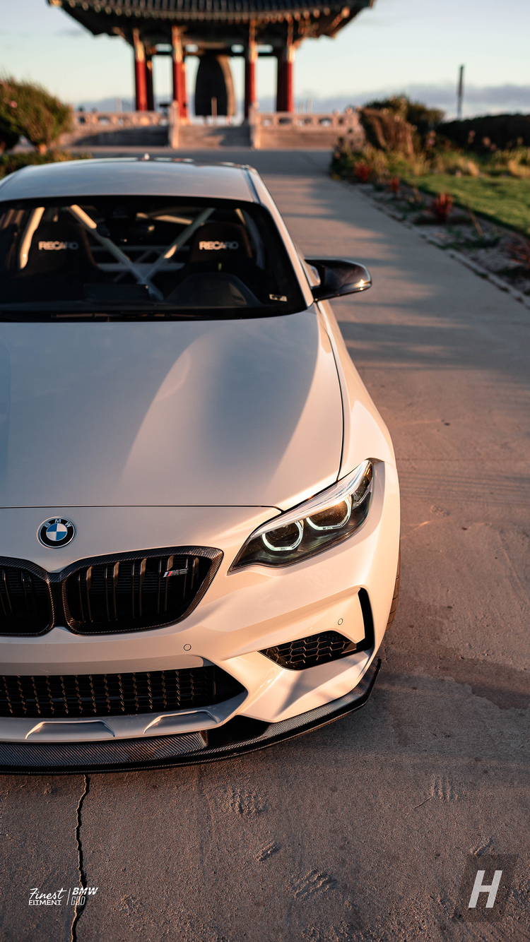 HM V1 Carbon Fiber Front Lip - F87 M2C