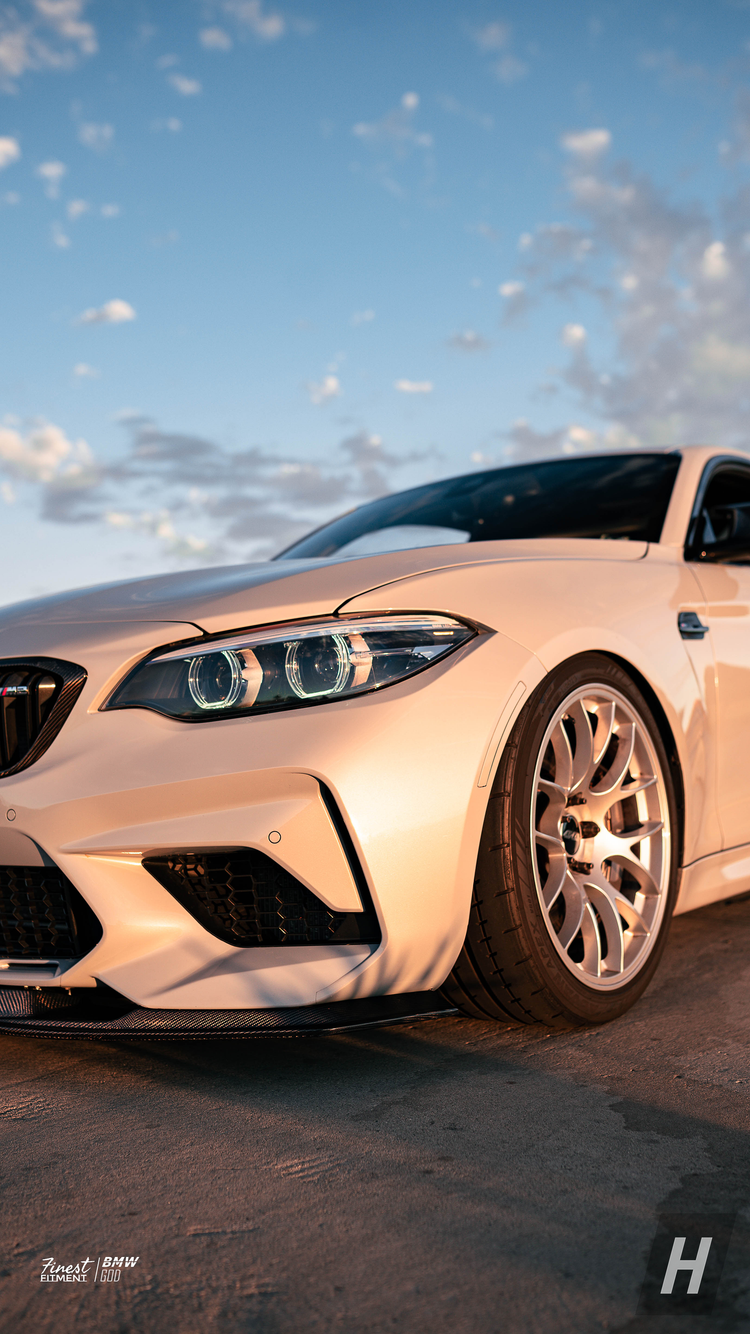 HM V1 Carbon Fiber Front Lip - F87 M2C