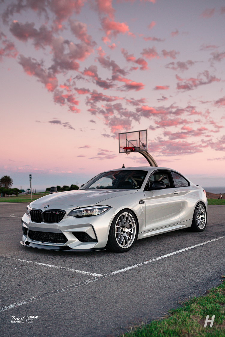 HM V1 Carbon Fiber Front Lip - F87 M2C
