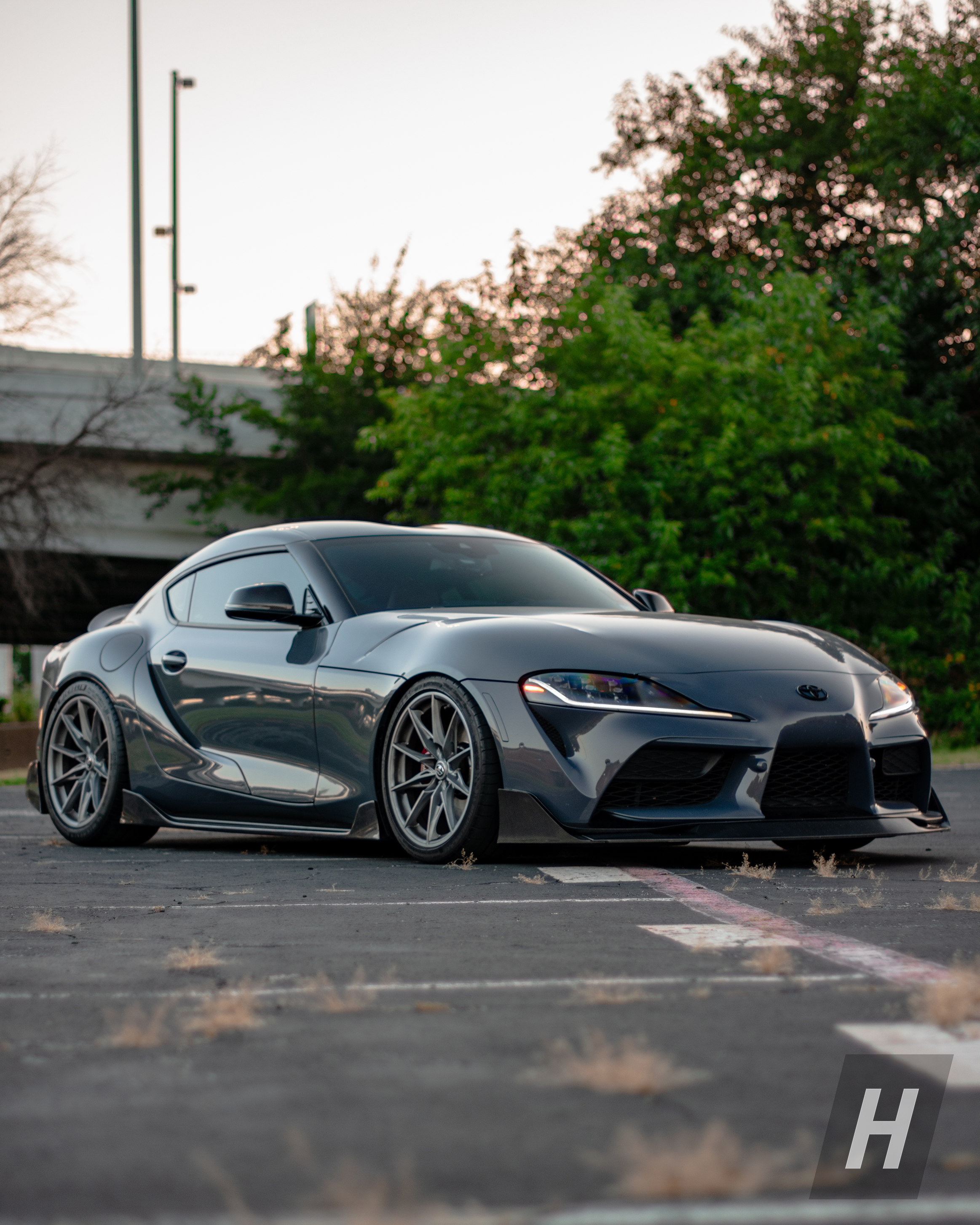 AG1 Carbon Fiber Side Skirt Extensions - A90 Supra