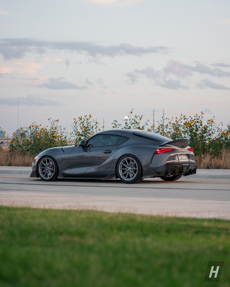 AG1 Carbon Fiber Side Skirt Extensions - A90 Supra