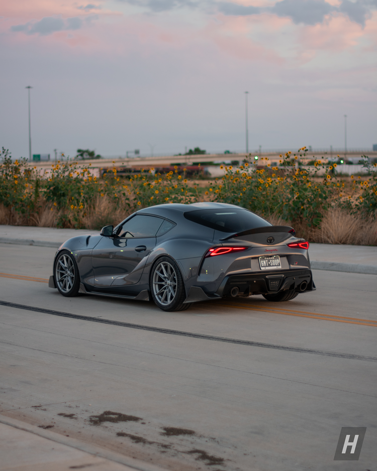 AG1 Carbon Fiber Side Skirt Extensions - A90 Supra
