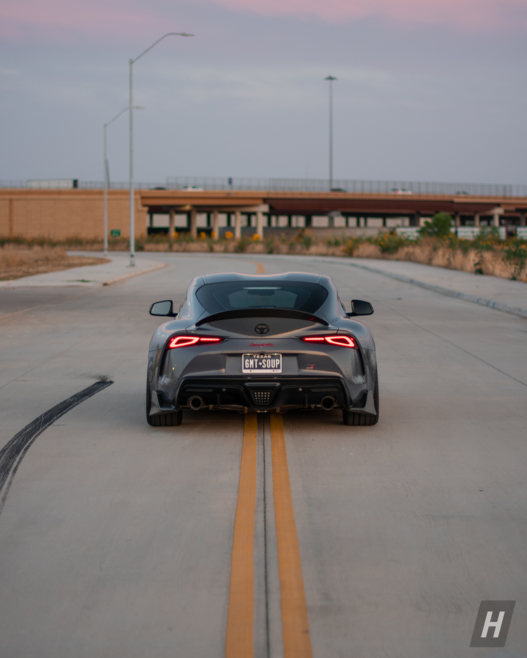 AG1 Carbon Fiber Rear Spats / Spoilers - A90 Supra