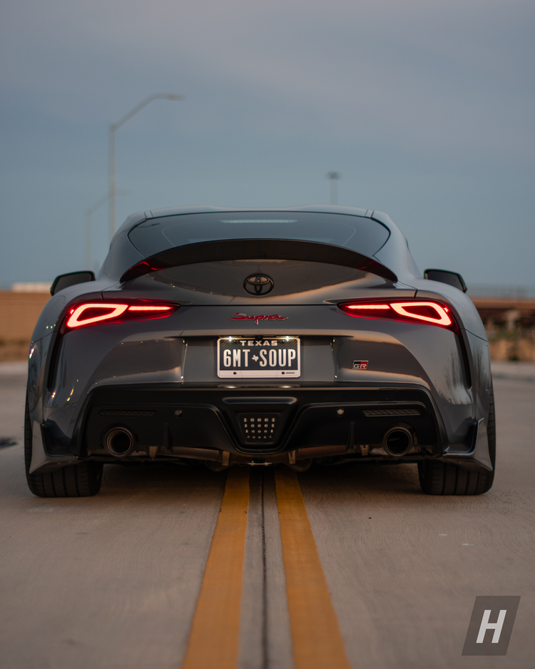 AG1 Carbon Fiber Rear Spats / Spoilers - A90 Supra