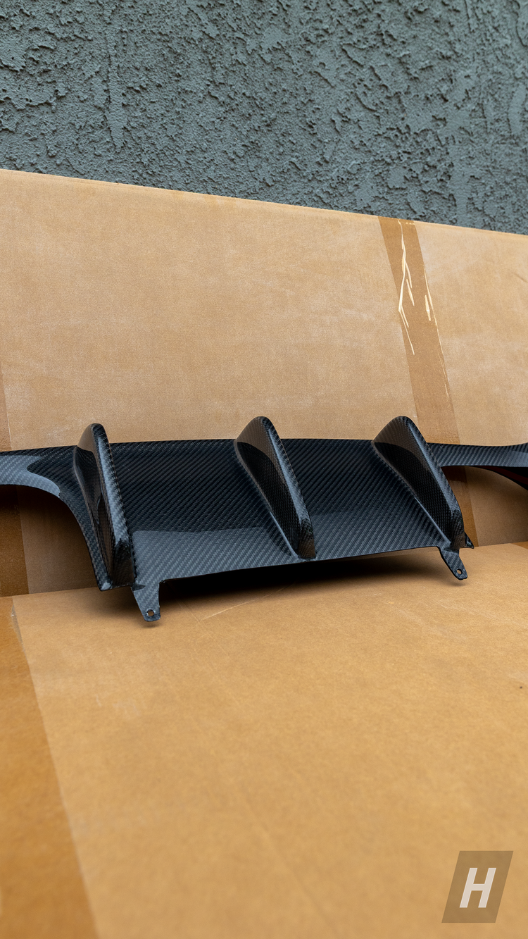GTS V2 Carbon Fiber Diffuser - E92 M3