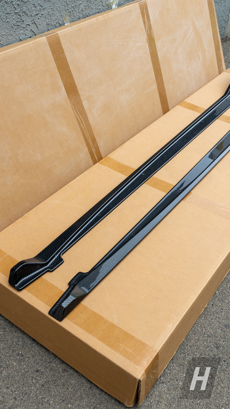 Performance V2 Side Skirts - A90 Supra