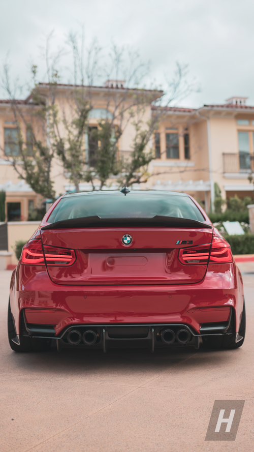 P Style Carbon Fiber Diffuser w/ Carbon Undertray - F80 M3 | F82/F83 M4