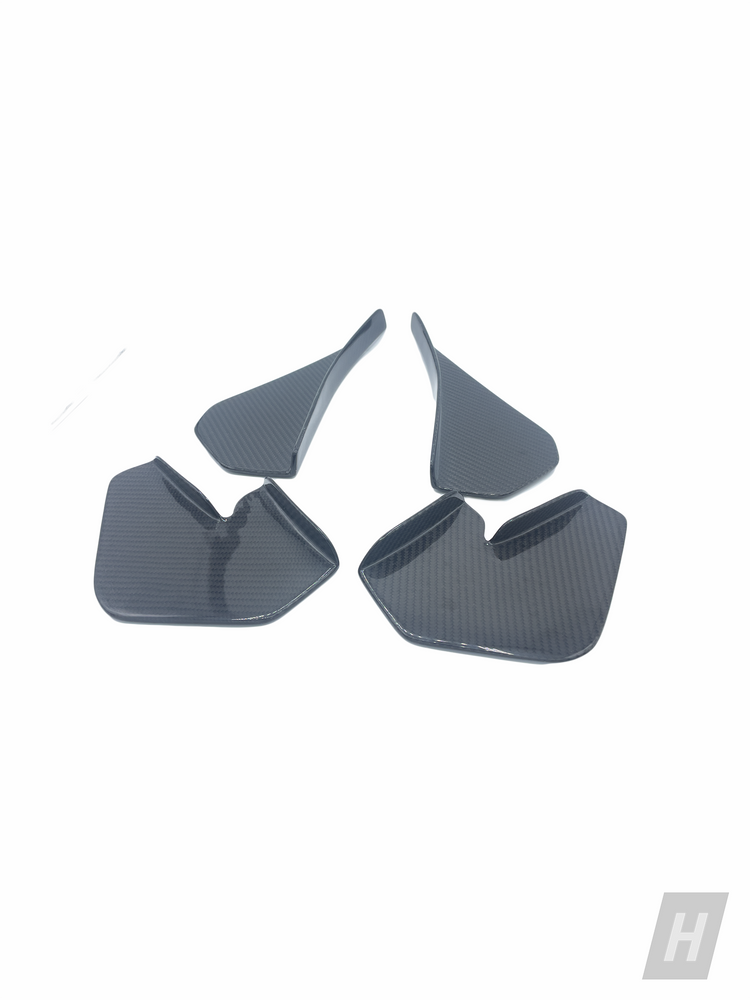 GT4 V1 Carbon Fiber Front Bumper Canards - F80 M3 | F82 / F83 M4