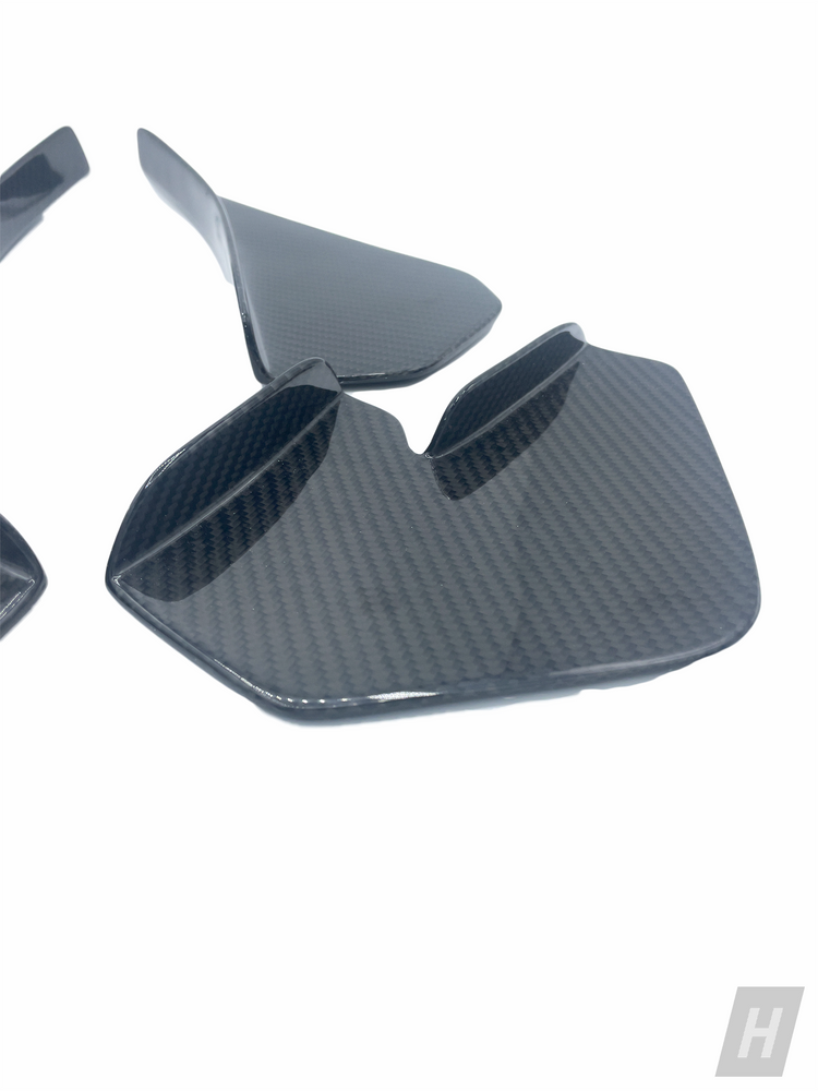 GT4 V1 Carbon Fiber Front Bumper Canards - F80 M3 | F82 / F83 M4
