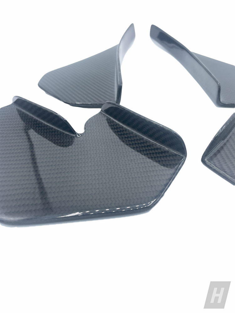 GT4 V1 Carbon Fiber Front Bumper Canards - F80 M3 | F82 / F83 M4