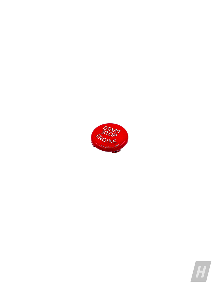Bright Red Push Start Stop Button - BMW E-Chassis Vehicles