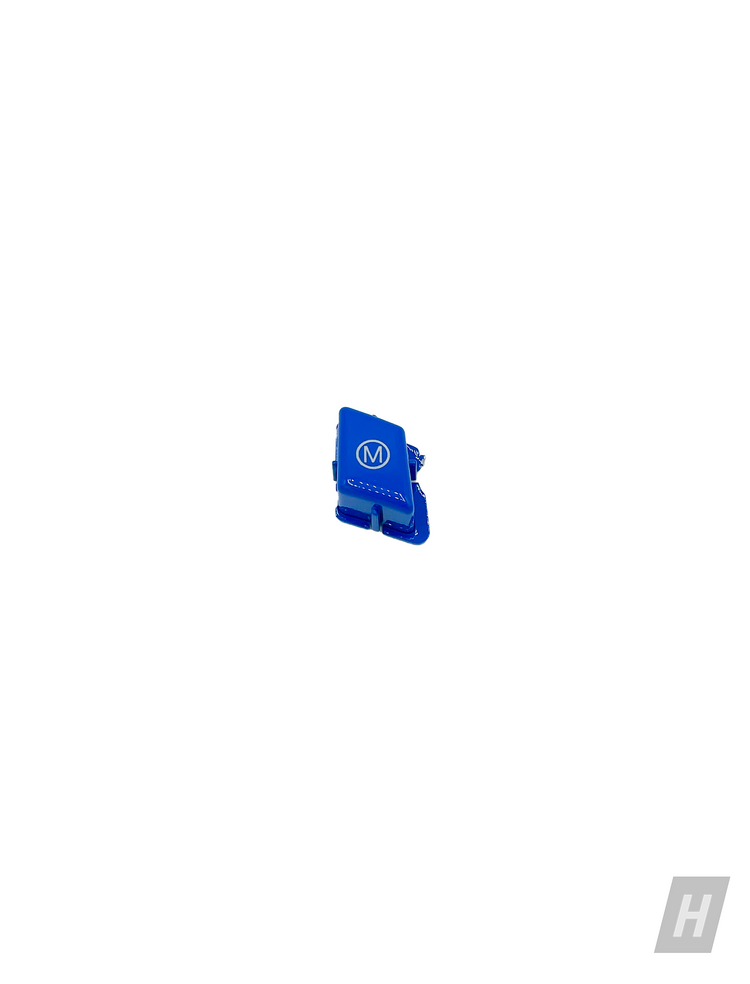 Gloss Blue Push Start Stop Button - BMW E-Chassis Vehicles