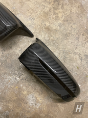Performance V1 Wet Carbon Fiber Mirror Caps (DAMAGED) - G20 M340i (Pre-LCI)