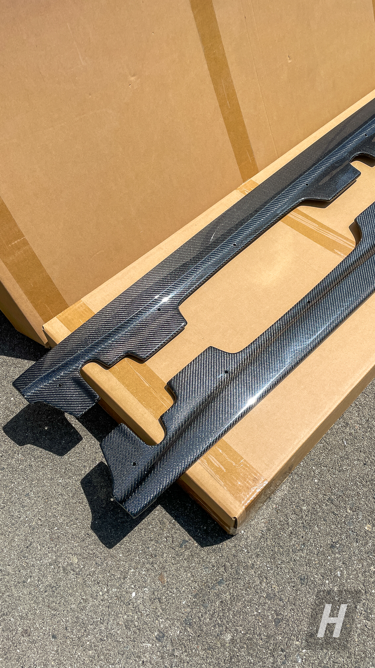 Performance V1 Carbon Fiber Side Extensions - E92 M3