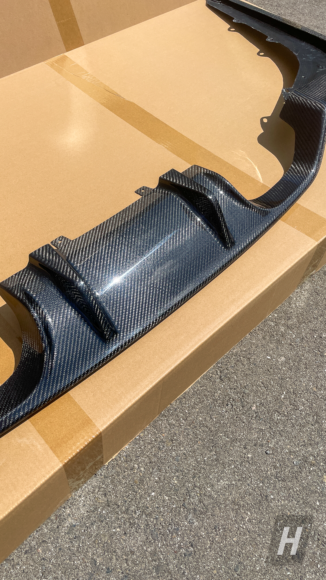 3D Style Carbon Fiber Rear Diffuser - F80 M3 | F82 / F83 M4
