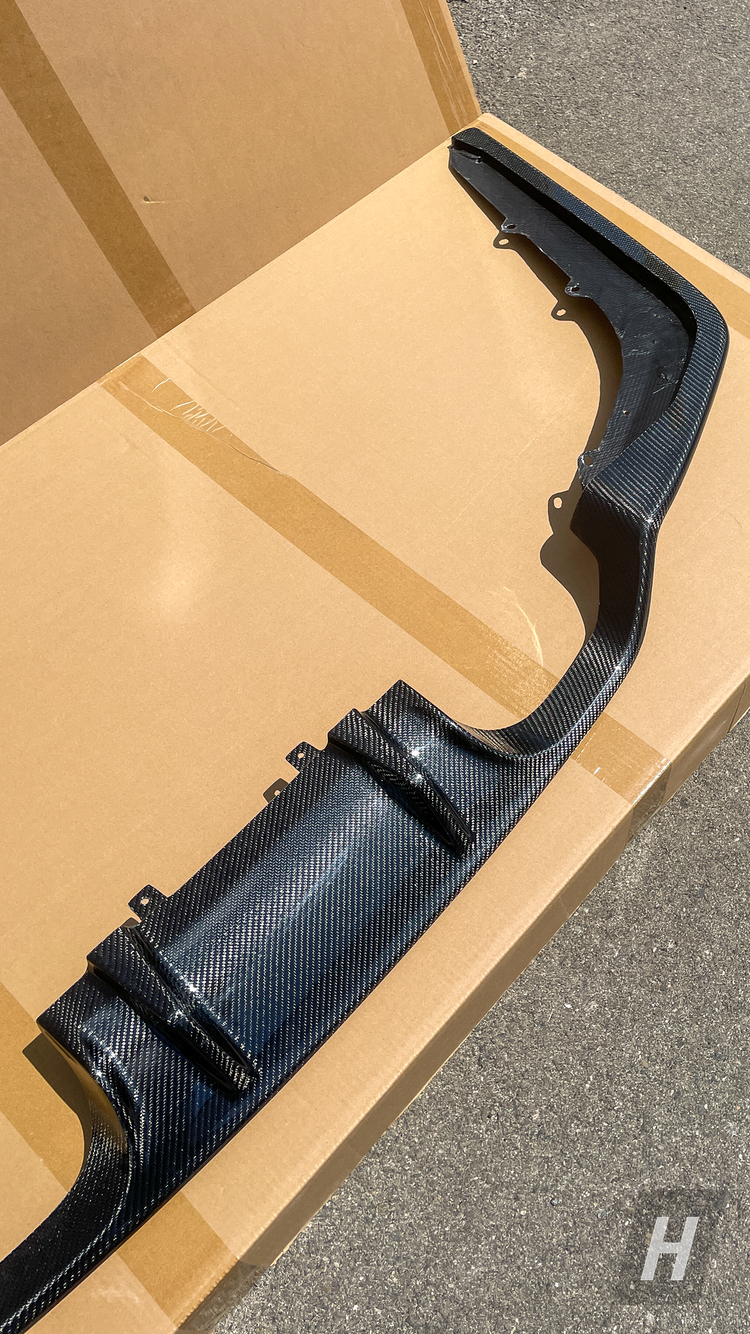 3D Style Carbon Fiber Rear Diffuser - F80 M3 | F82 / F83 M4
