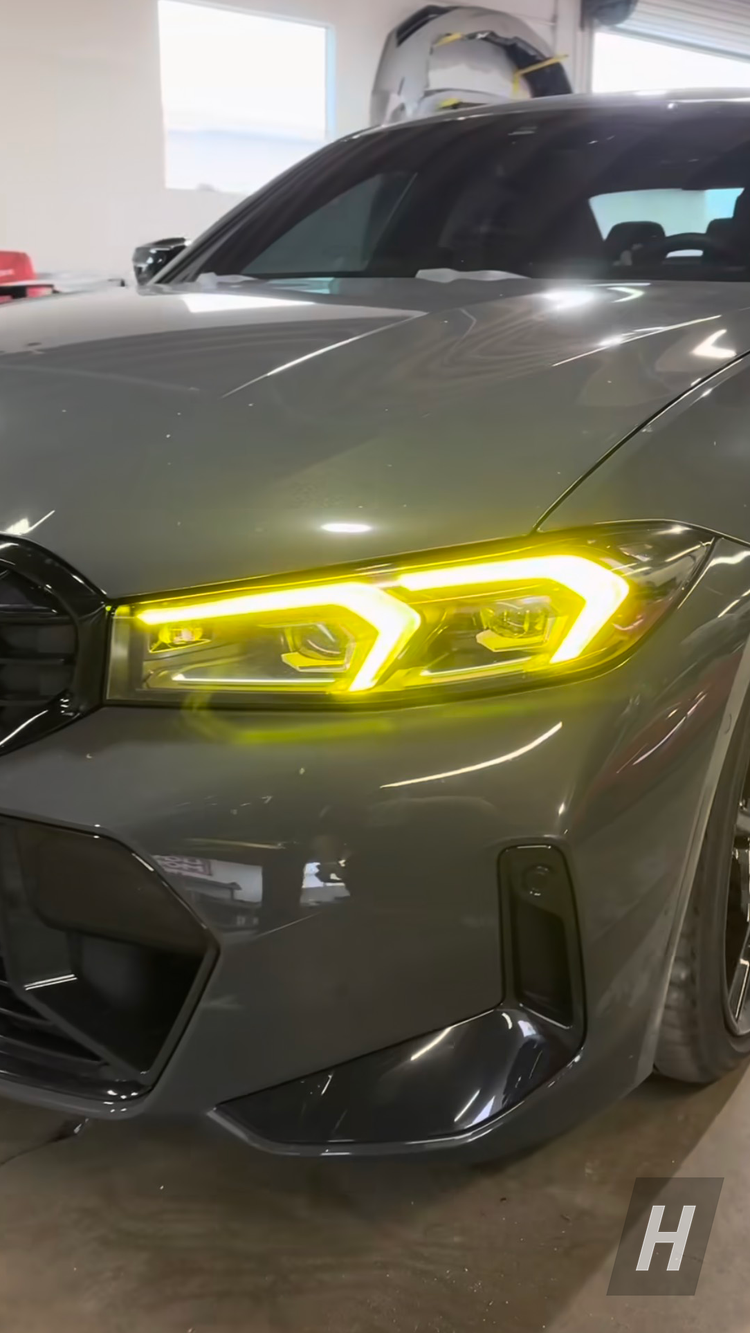 HM CSL Yellow Daytime Running Light (DRL) LED Module Set - G20 3-Series (LCI) - Image 2