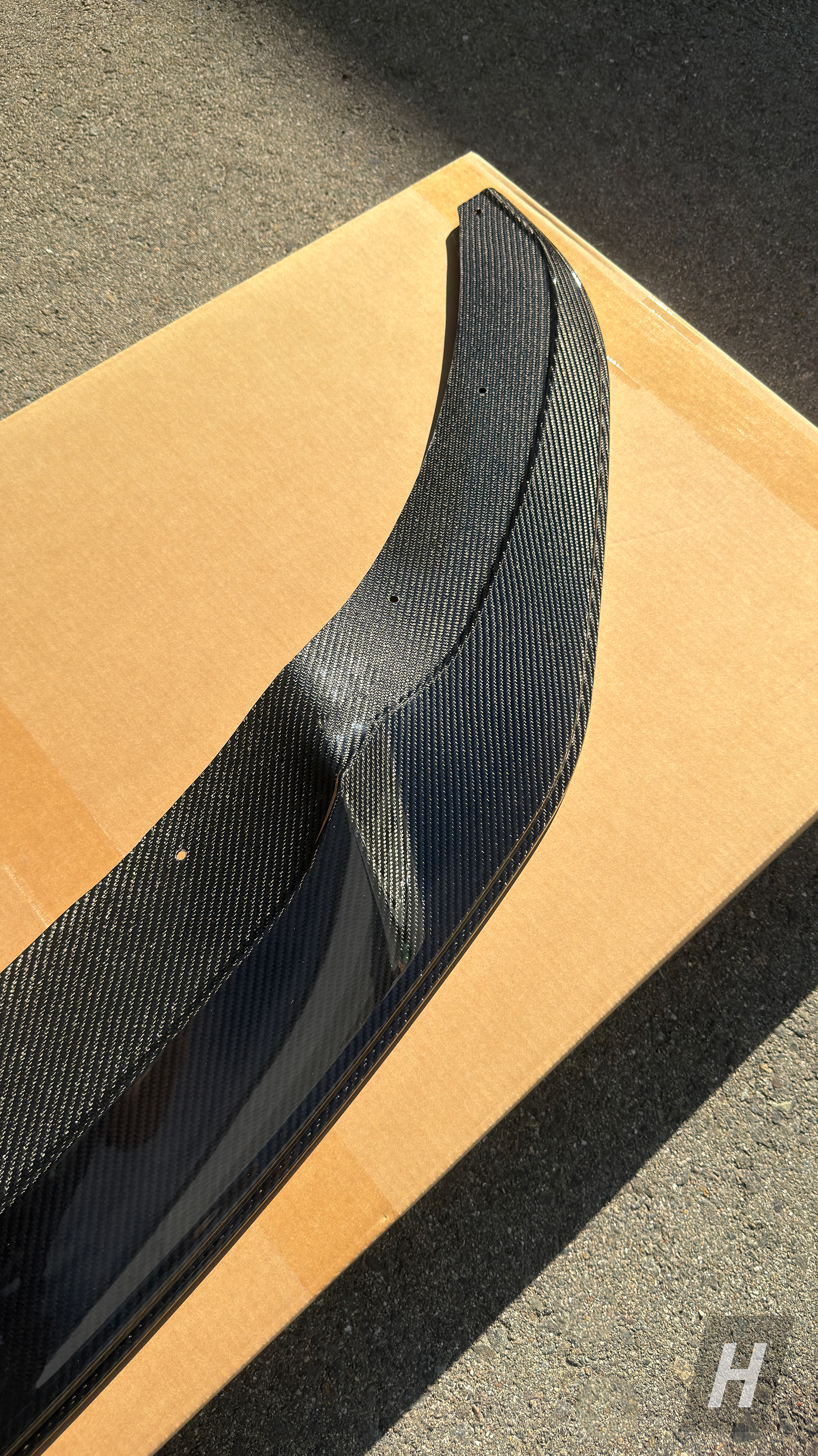 J Style Carbon Fiber Front Lip - F32 4-Series - Image 6