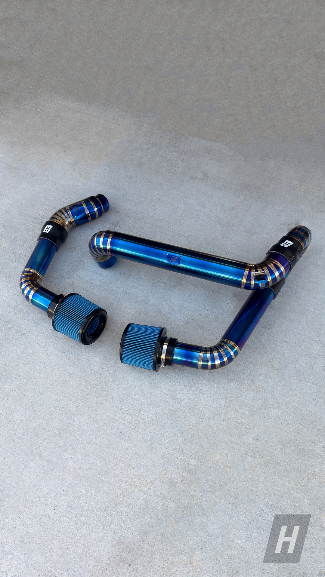 HM S58 Titanium Front Mount Intake Kit - G80 M3 | G82 / G83 M4 | G87 M2