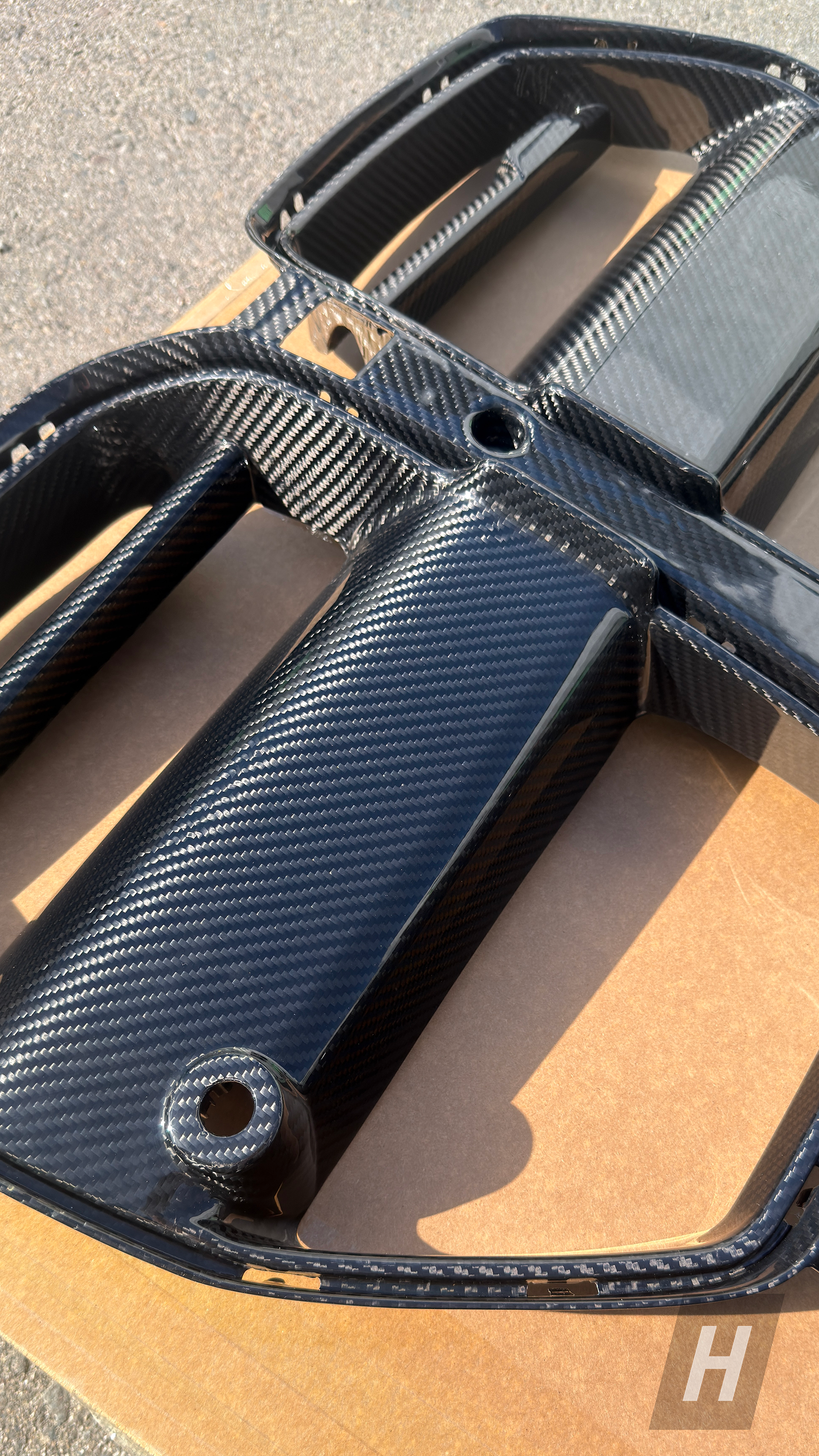 VR2 Carbon Fiber Front Grill - G80 M3 | G82 / G83 M4