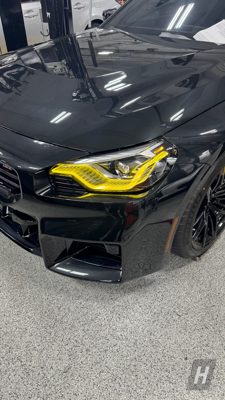 HM CSL Yellow DRL Module Set - G42 2-Series | G87 M2 - Image 2