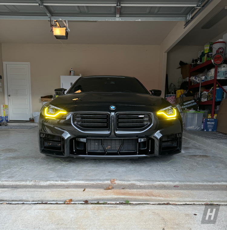 HM CSL Yellow DRL Module Set - G42 2-Series | G87 M2 - Image 3