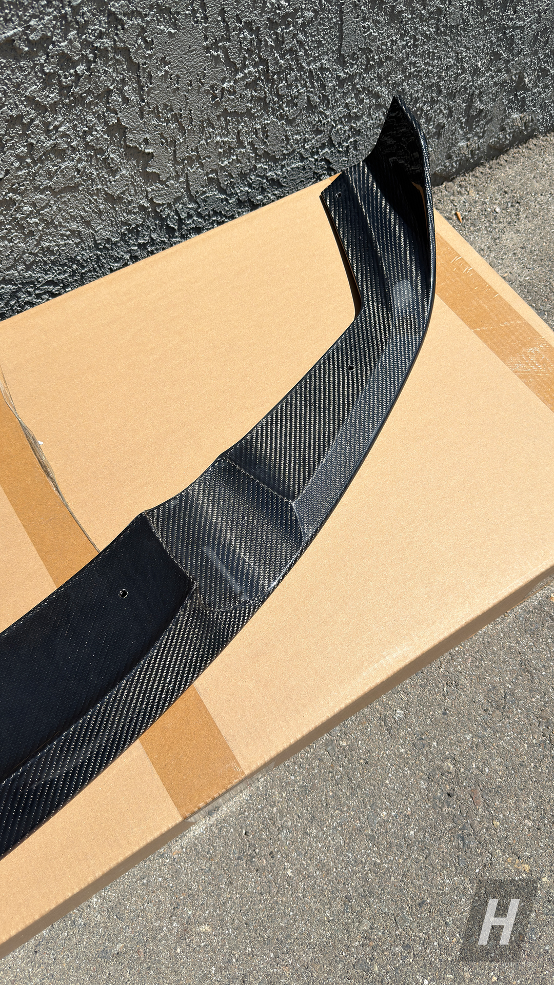 GTS V1 Carbon Fiber Front Lip - F87 M2 (NON-COMP)
