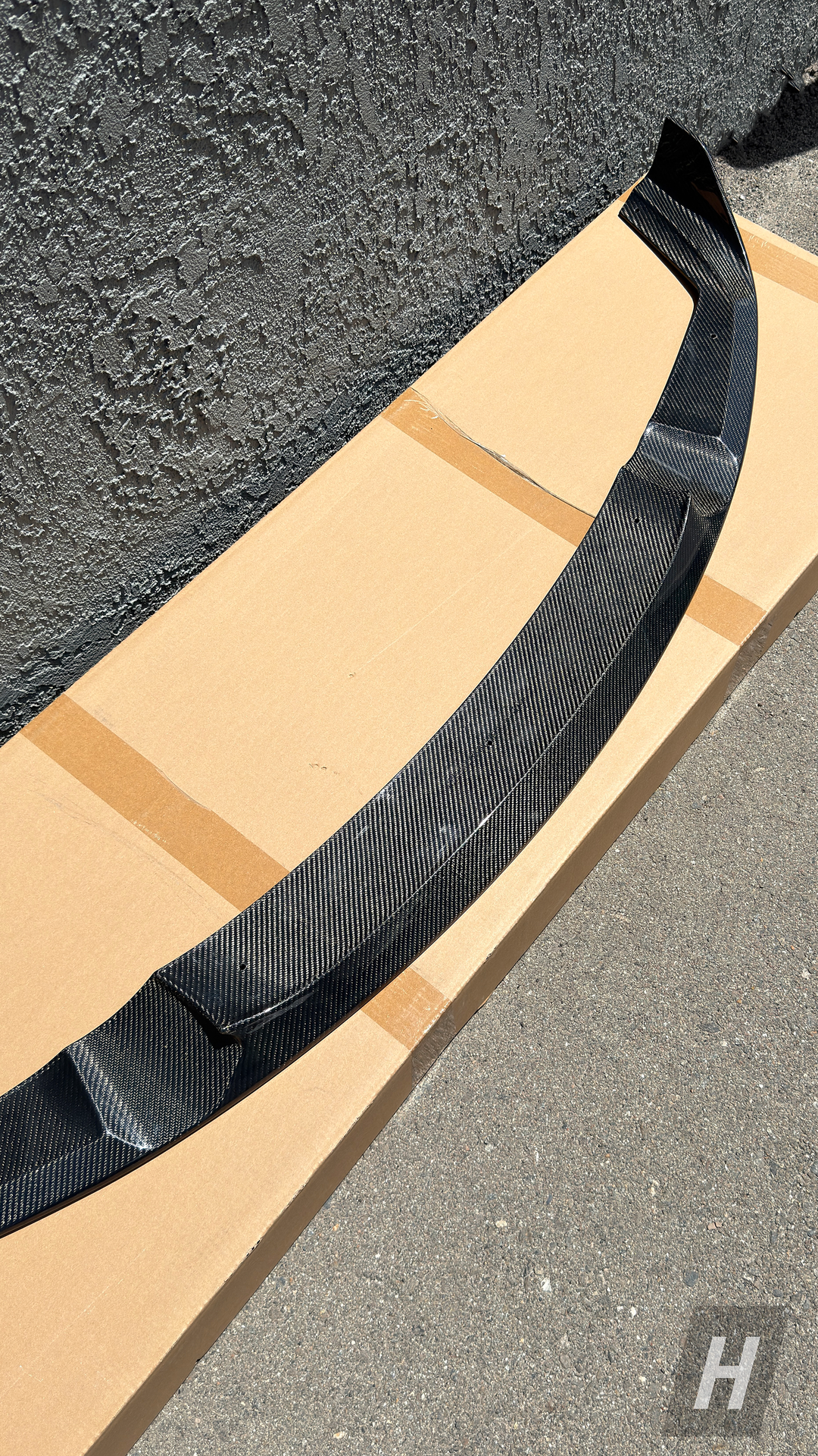 GTS V1 Carbon Fiber Front Lip - F87 M2 (NON-COMP)