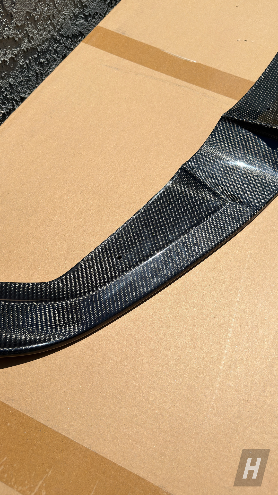 GTS V1 Carbon Fiber Front Lip - F87 M2 (NON-COMP)