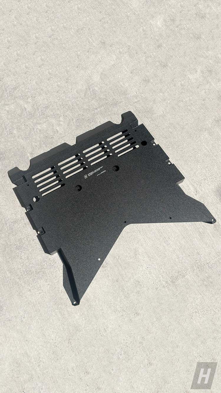 HM S68 Oil Cooler Skid Plate for BMW G90 M5 / G99 M5 Touring