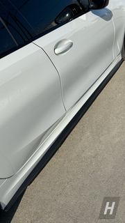 Performance V1 Dry Carbon Fiber Side Skirt Extensions - G20 M340i