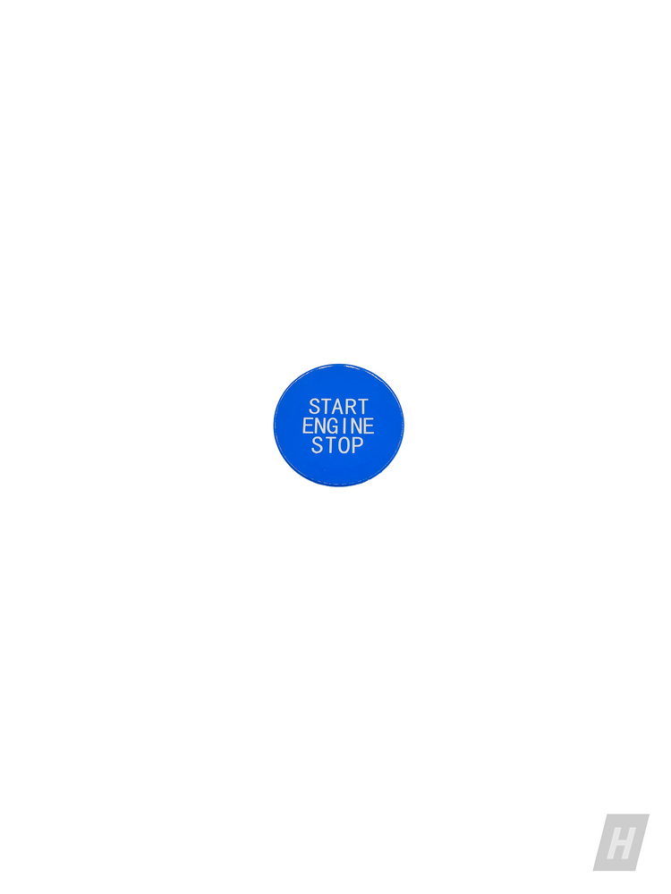 Gloss Blue Push Start Stop Button - G2X 3-Series | G2X 4-Series | G80 M3 | G82 / G83 M4