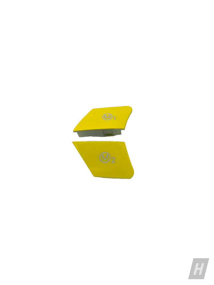 Yellow M1 / M2 Button Set - BMW F-Chassis Vehicles - Image 2