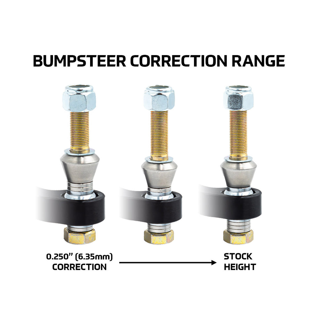 SPL Bumpsteer Adjustable Tie Rod Ends - A90 Supra