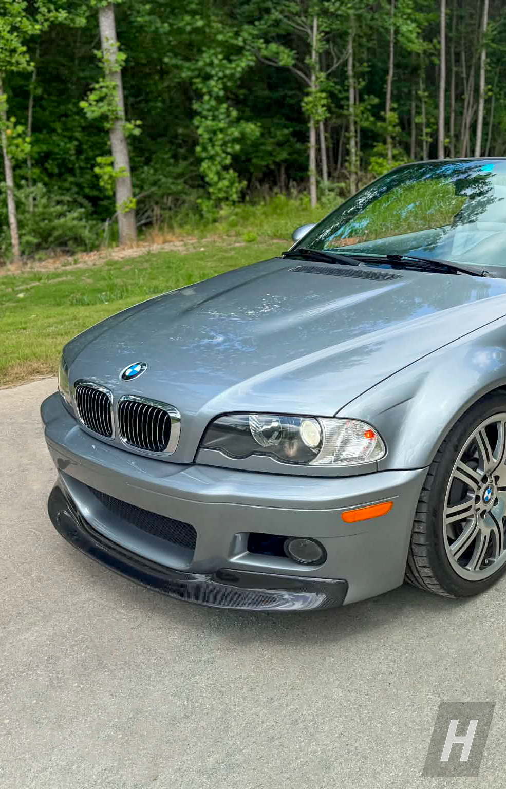 CSL Style Carbon Fiber Front Lip - E46 M3