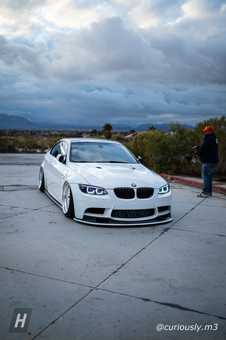 AK1 Carbon Fiber Front Lip - E9X M3 - Image 3