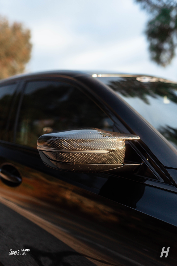 Performance V1 Carbon Fiber Mirror Cap Replacements - G80 M3 | G82 / G83 M4 | G42 M240i - Image 3
