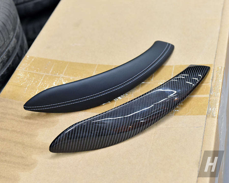 Carbon Fiber Interior Door Handle Replacements - F80 M3 | F82 M4 | F30 3-Series | F32 4-Series