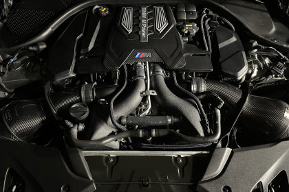 CSF S63 Twin Charge-Air-Cooler Set (Crinkle Black) - F90 M5 | F9X M8