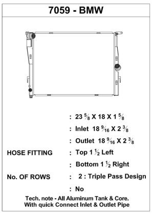 CSF S65 Triple Pass Radiator - E9X M3