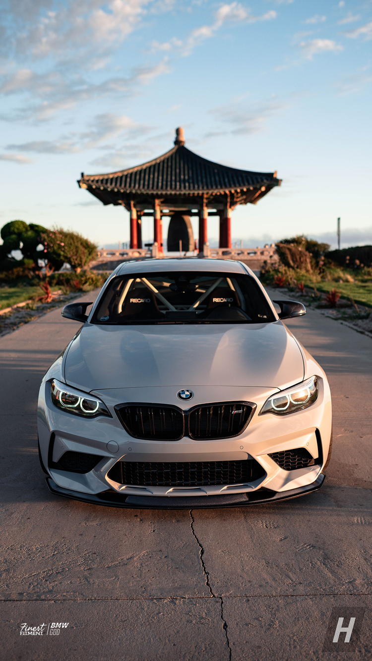 GTS V1 Carbon Fiber Front Lip - F87 M2C