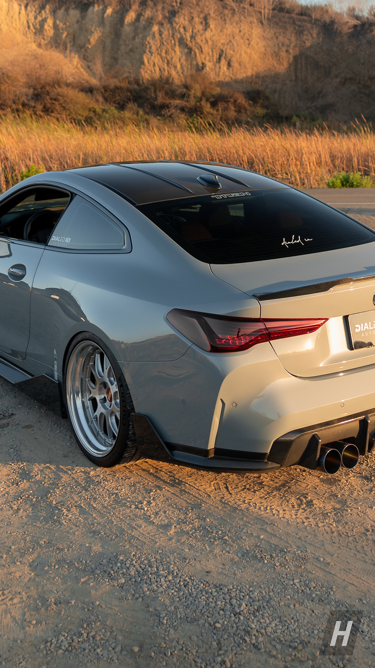 Performance V1 Dry Carbon Fiber Rear Diffuser Extensions / Splitters - G82 / G83 M4