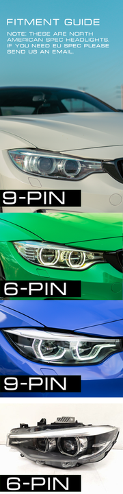 IKON Style V2 Replica Headlights - F32 4-Series | F80 M3 | F82 / F83 M4