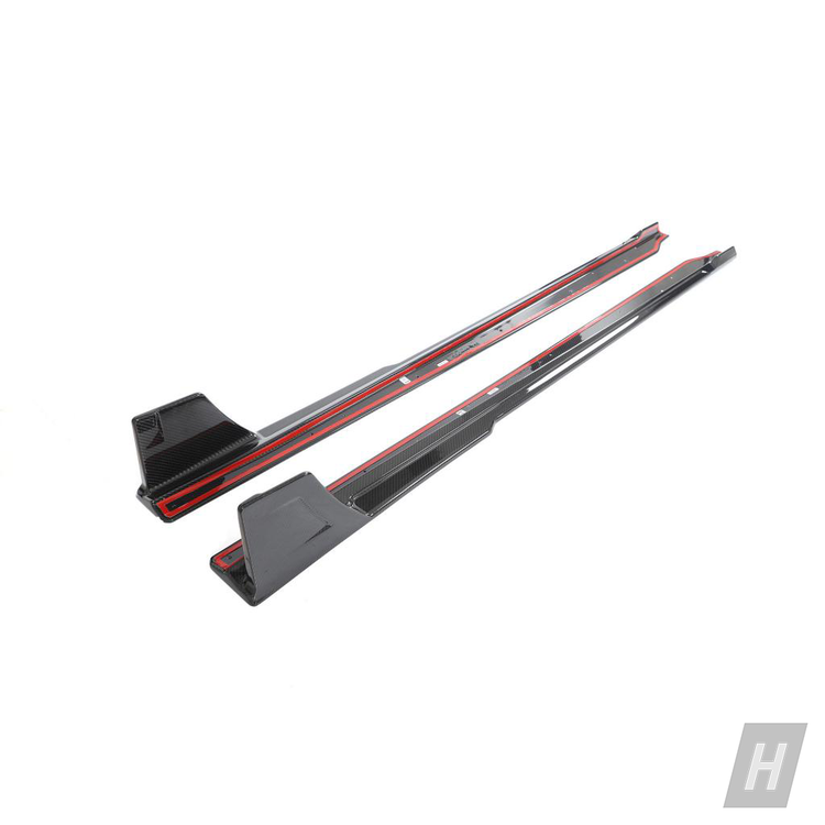 Performance V1 Carbon Fiber Side Skirt Extensions - G87 M2 - Image 2