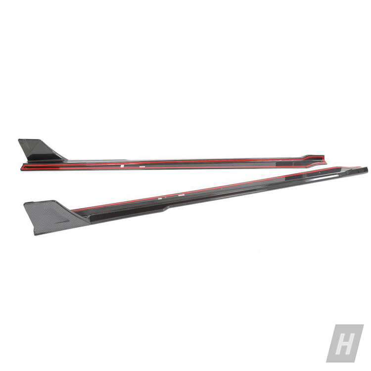 Performance V1 Carbon Fiber Side Skirt Extensions - G87 M2 - Image 3