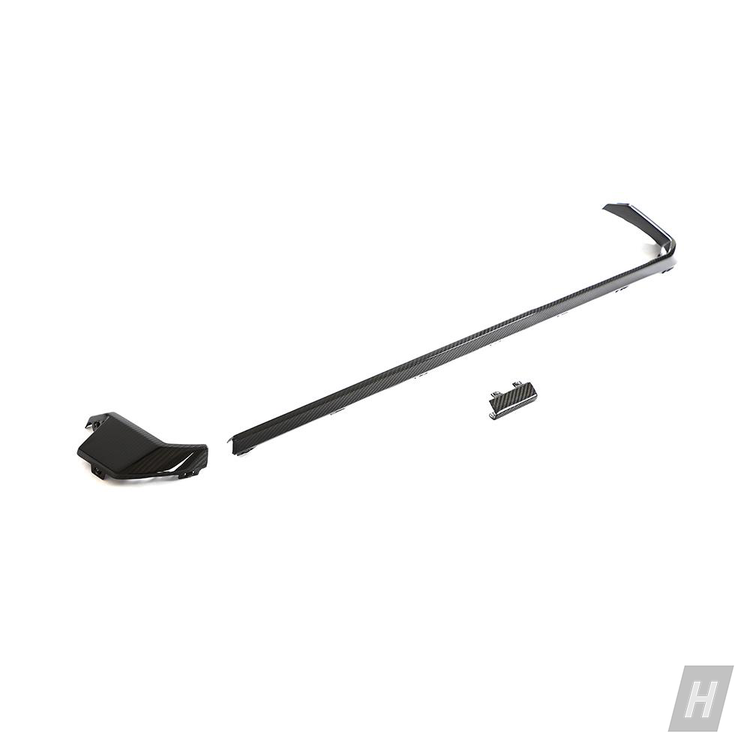 Performance V1 Rear Diffuser Outer Trim Piece w/ Carbon Tow Hook Replacement Cover - G80 M3 | G82 / G83 M4