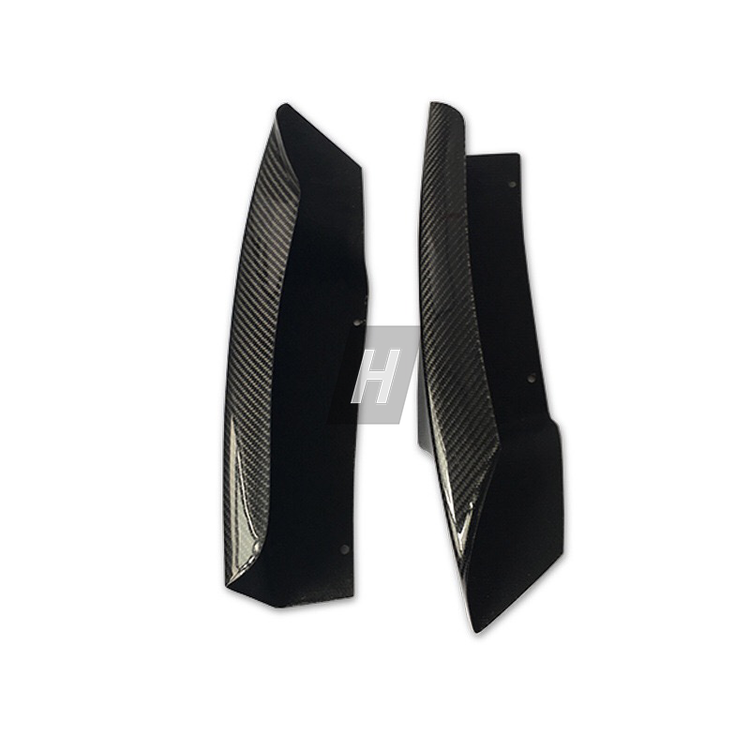 Performance V1 Dry Carbon Fiber Lower Splitters - F30 3-Series - Image 2