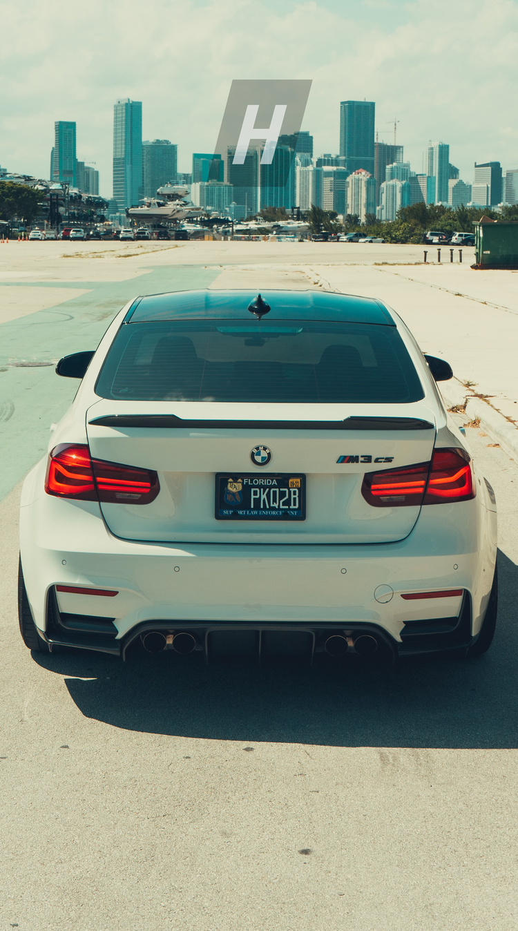 CS V1 Carbon Fiber Trunk Spoiler - F30 3-SERIES | F80 M3